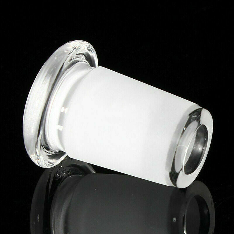 14mm Female to 18mm Male Joint Clear Glass Expander Adapter Connector