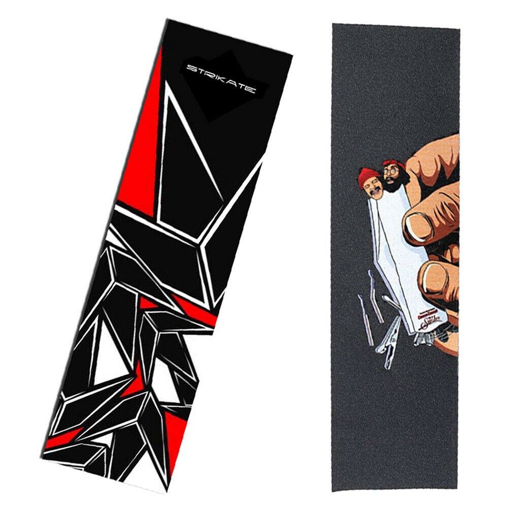 Lots 2 Longboard Grip Tapes Griptape Sheets Outdoor Sports DIY Board 32"X9"