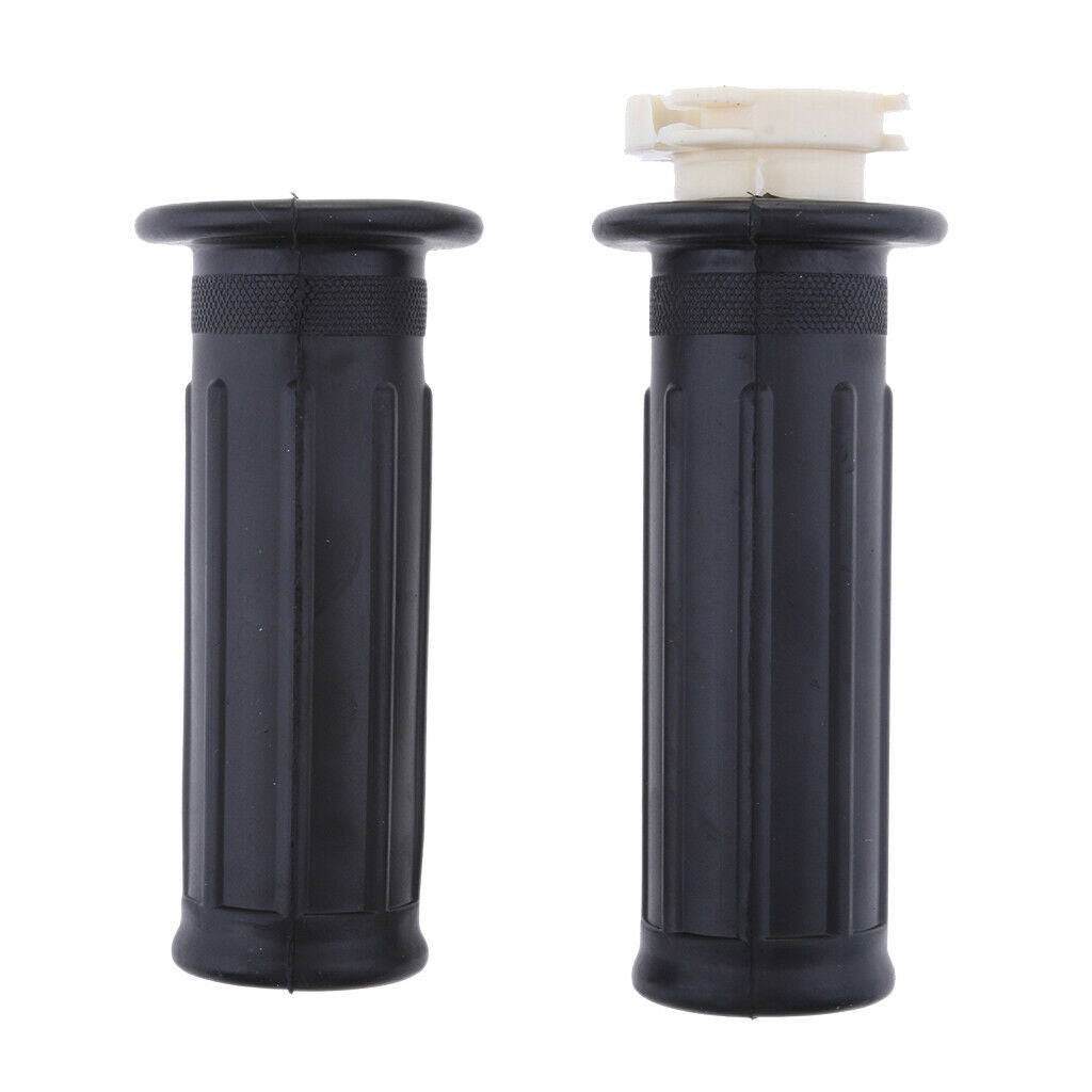 2 Pieces Twist Grips for Yamaha PW50 PY50 Fits 22mm 7/8'' Handle Bars