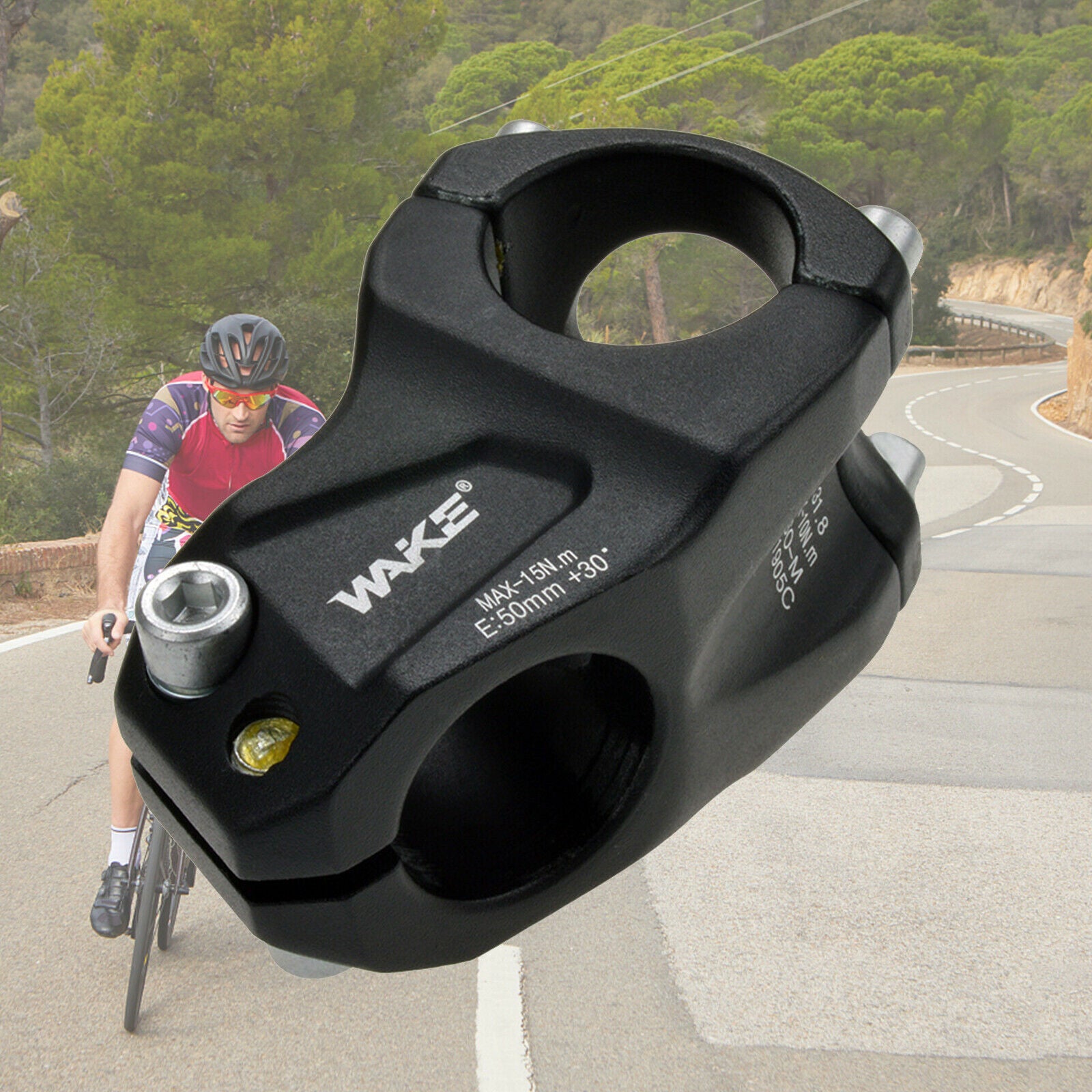Bike Short Stem Short Handlebar Cycle Repair Component for Bike Repair Parts
