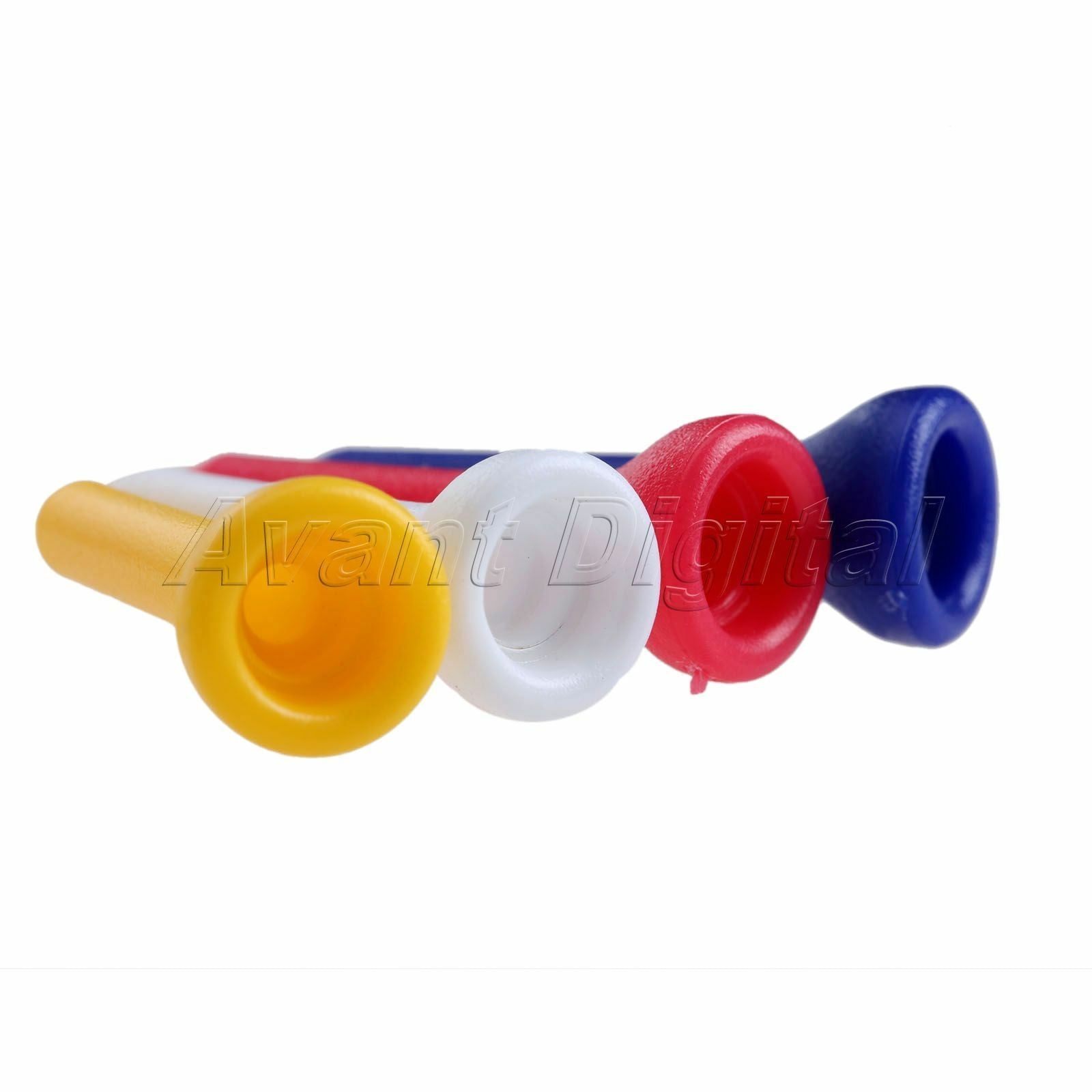 36mm Mixed Color Plastic Golf Tees Cup Tip Driver Training Golf Club Accessories