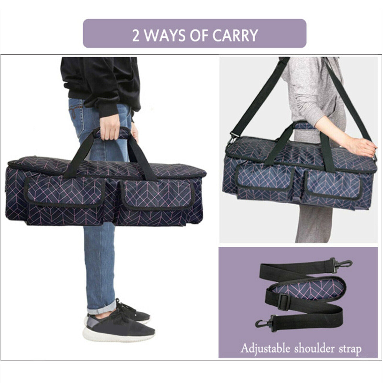 Portable Die-Cut Machine Device Carrying Case Handbag for Silhouette Cameo 4