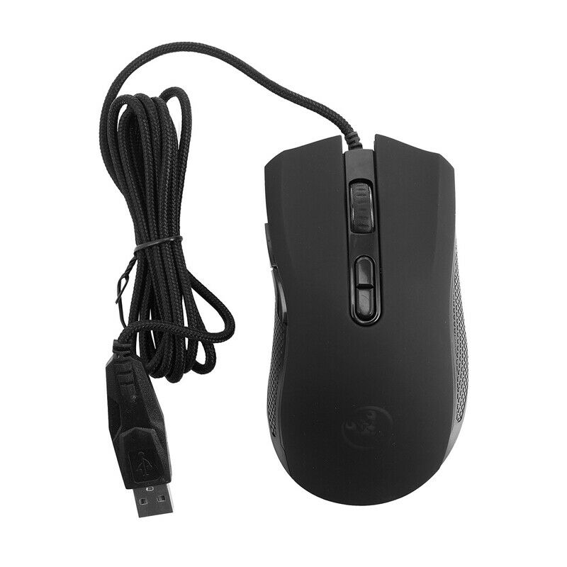 Hxsj 3200Dpi 7 Buttons 7 Colors Led Optical Usb Wired Mouse Gamer Mice ComputeC6