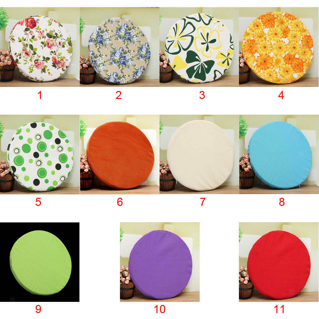Round   Soft   Chair   Cushion   Pad   Indoor   Outdoor   Bistro   Patio