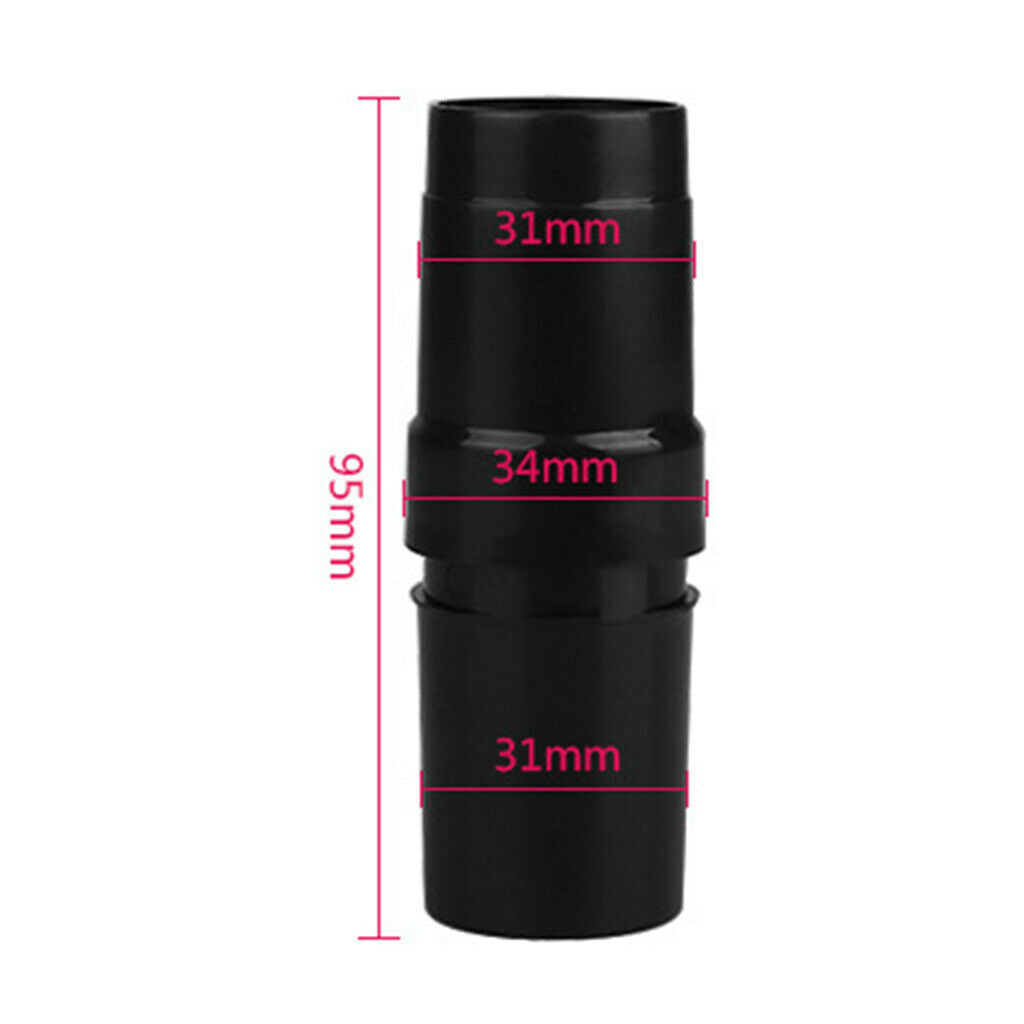 Universal Plastic Vacuum Hose Adapter Vacuum Cleaner Pipe Connector 95mm