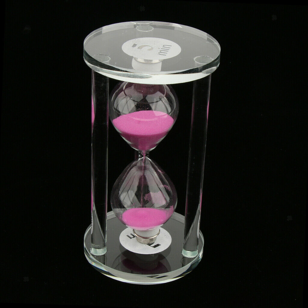 5 min Sand Glass Timer, Kids Game Playing Reading Timing Clock Hourglass