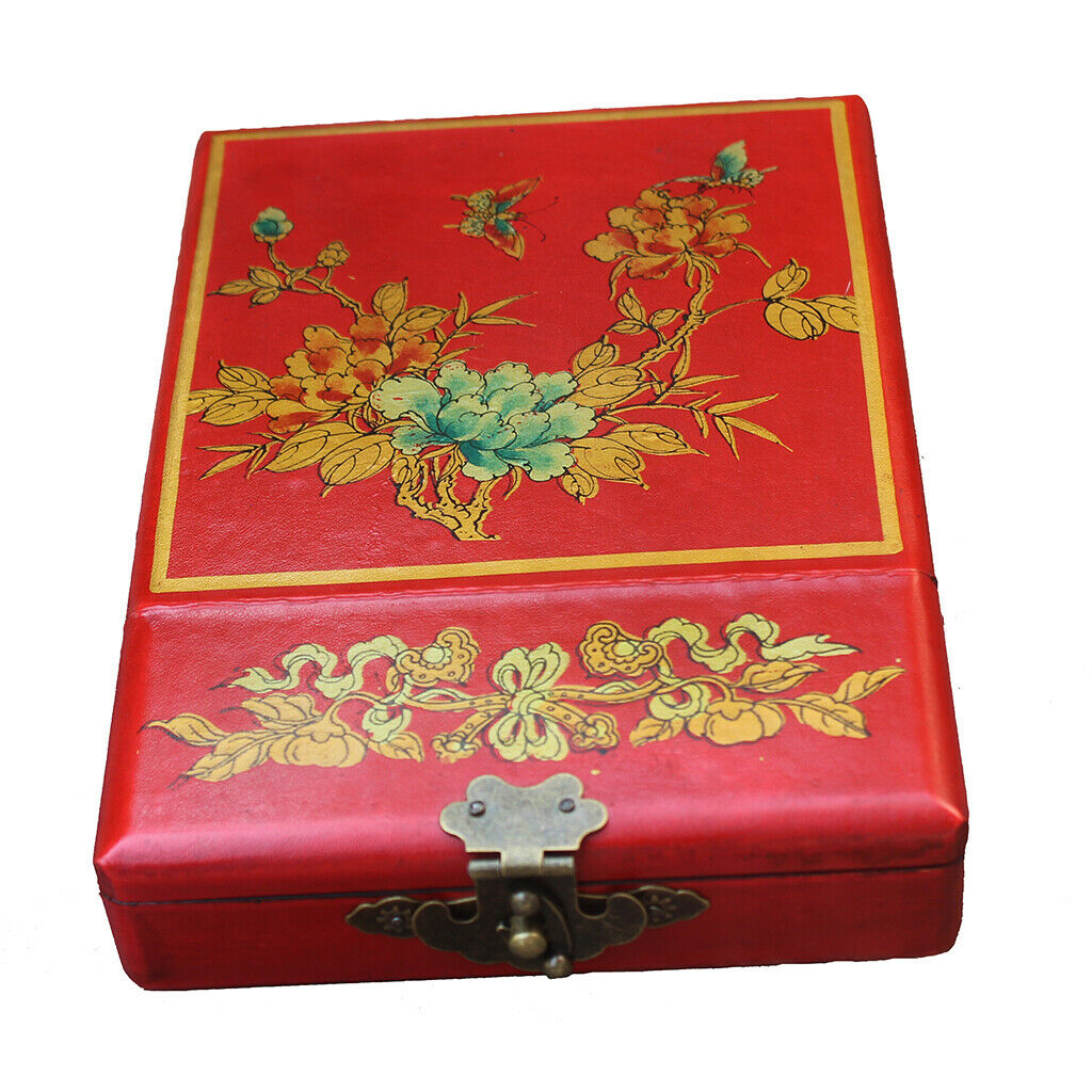 Portable Finest Dressing Case With Mirror Gift Craft Souvenir Collectibles