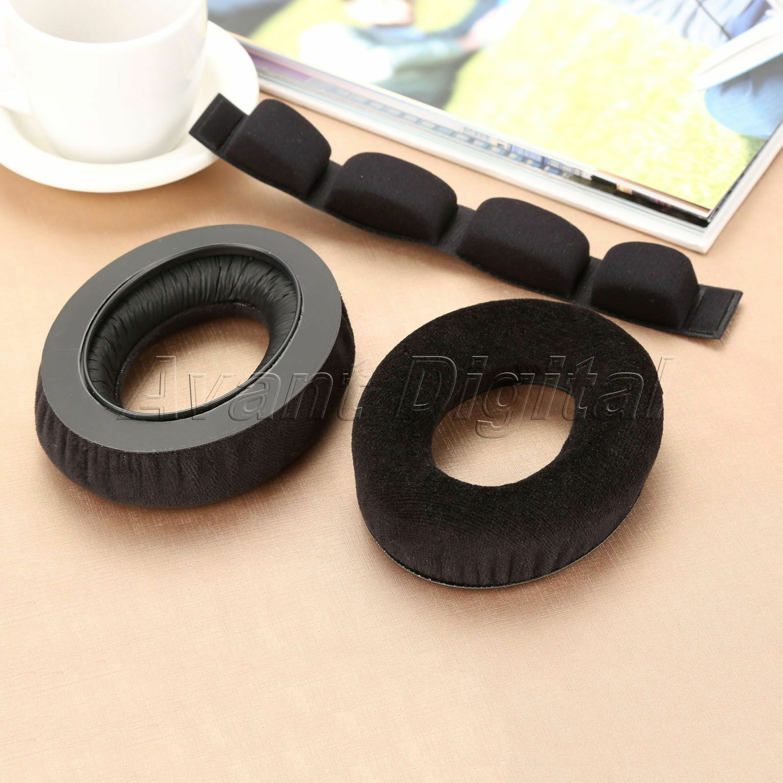 Soft Earpads & Headband For Sennheiser HD545 HD565 HD580 HD600 HD650 Headphones