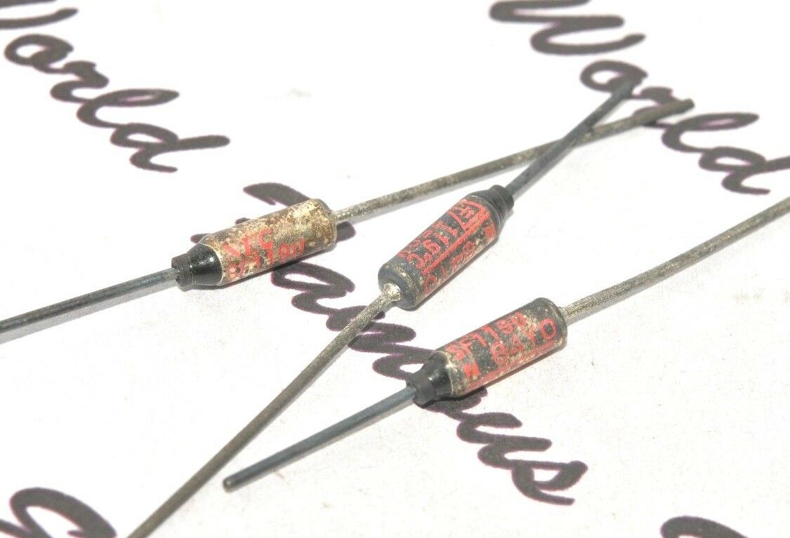 3pcs - NEC SF119U 10A 250V 119C Axial Thermal Fuse