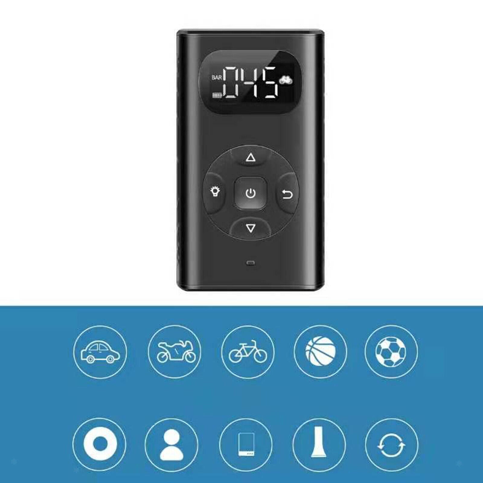 150PSI Car Electrical Air Pump Air Compressor Mini Digital Air Inflator