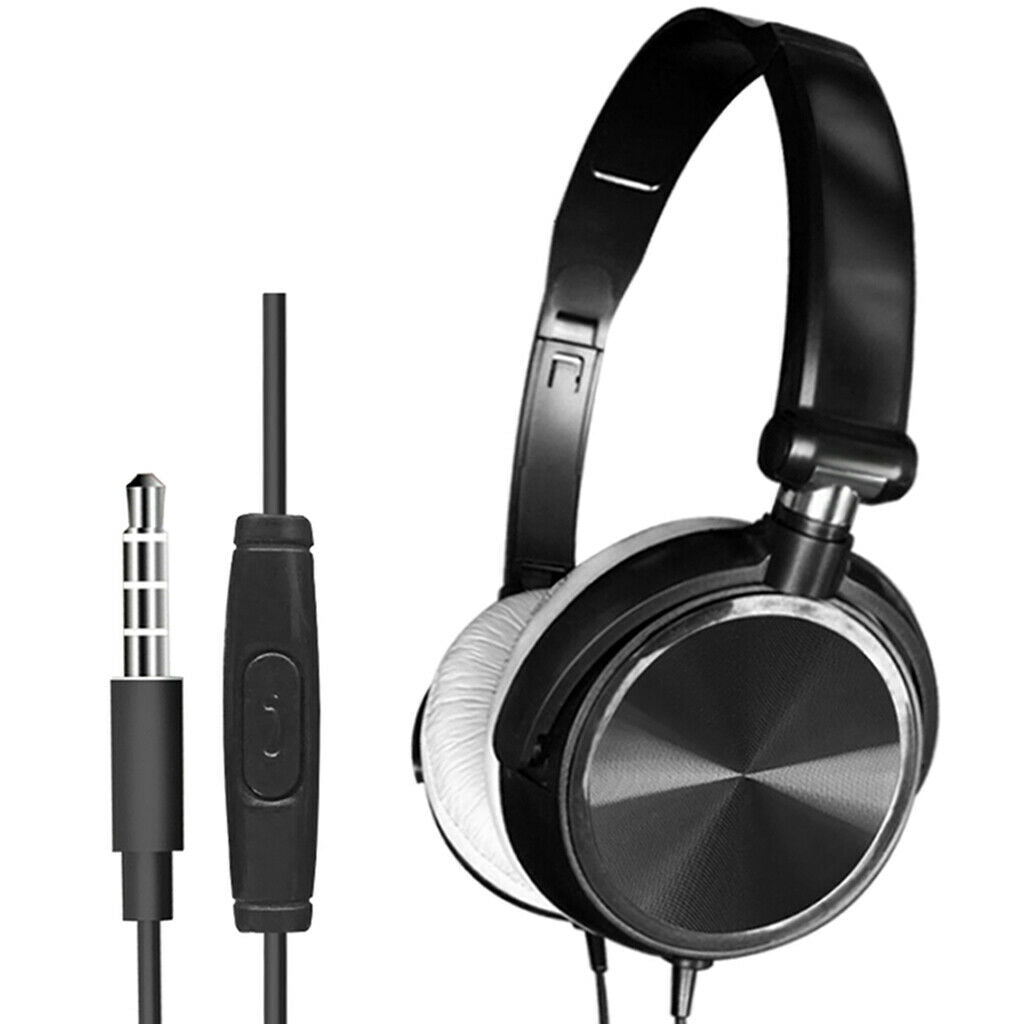 S1 Headset Heavy Bass Game Karaoke Voice Headset Phone Headphone black
