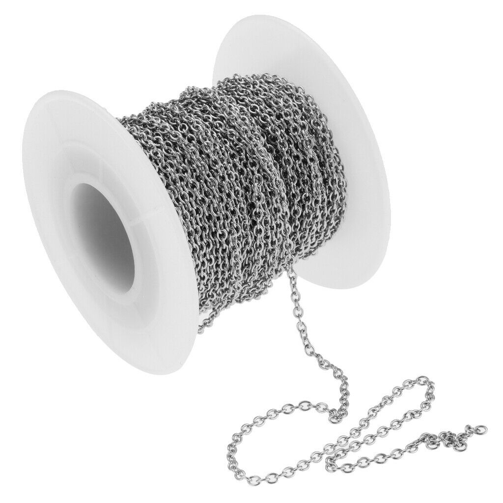 Jewelry Wire Stainless Steel Cable Chain for Jewelry Necklace Anklet DIY