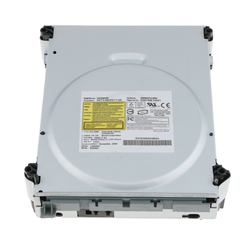 BenQ VAD6038   DVD Replacement Disk Drive For Microsoft Xbox360 Console