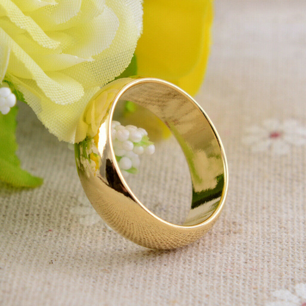 Magnetic Ring PK Magic Tricks Props Magician Ring High-polished Metal 21mm