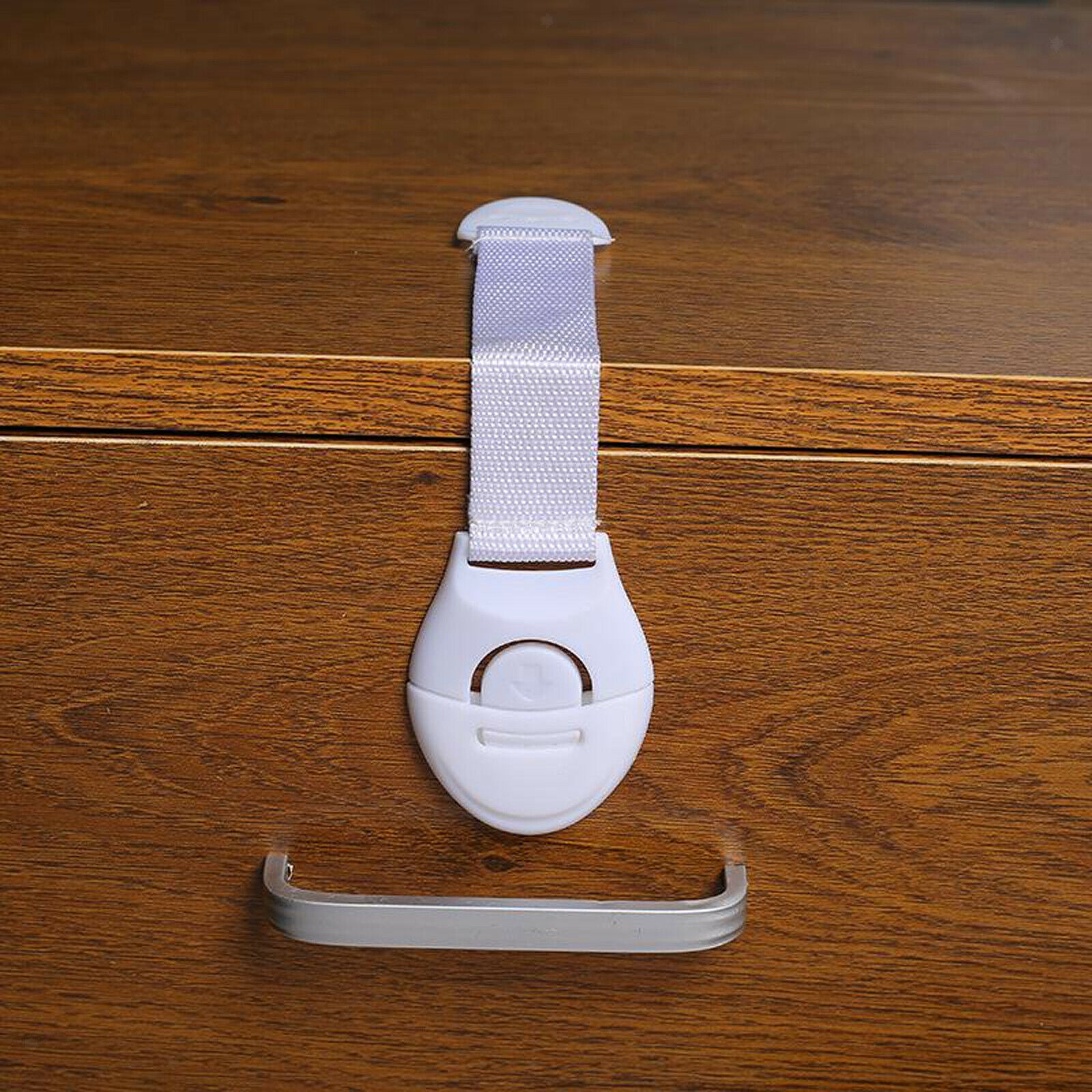 10 Packs Baby Safety Lock Adjustable Straps Latches for Fridge Cabinet