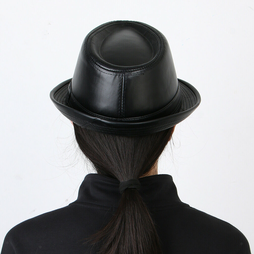 Ladies waterproof leather look with a bucket rain   for women