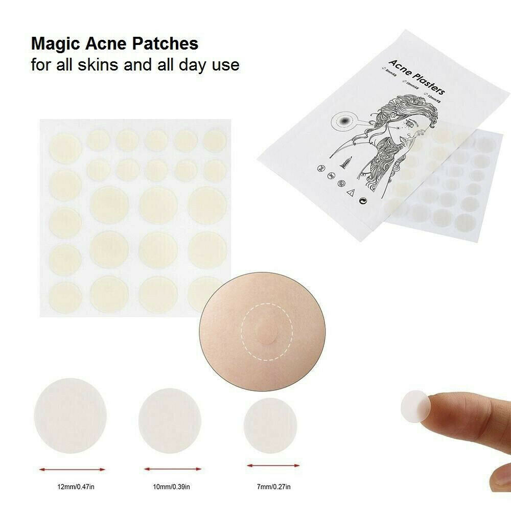 72Pcs Dermopatchy Acne & Skin Tags Pimple Remover Patch Removal Facial Care