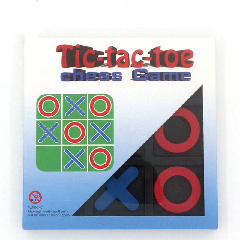 Tic Tac Toe Xo Chess Indoor Game Early Childhood Educational Interactive .l8