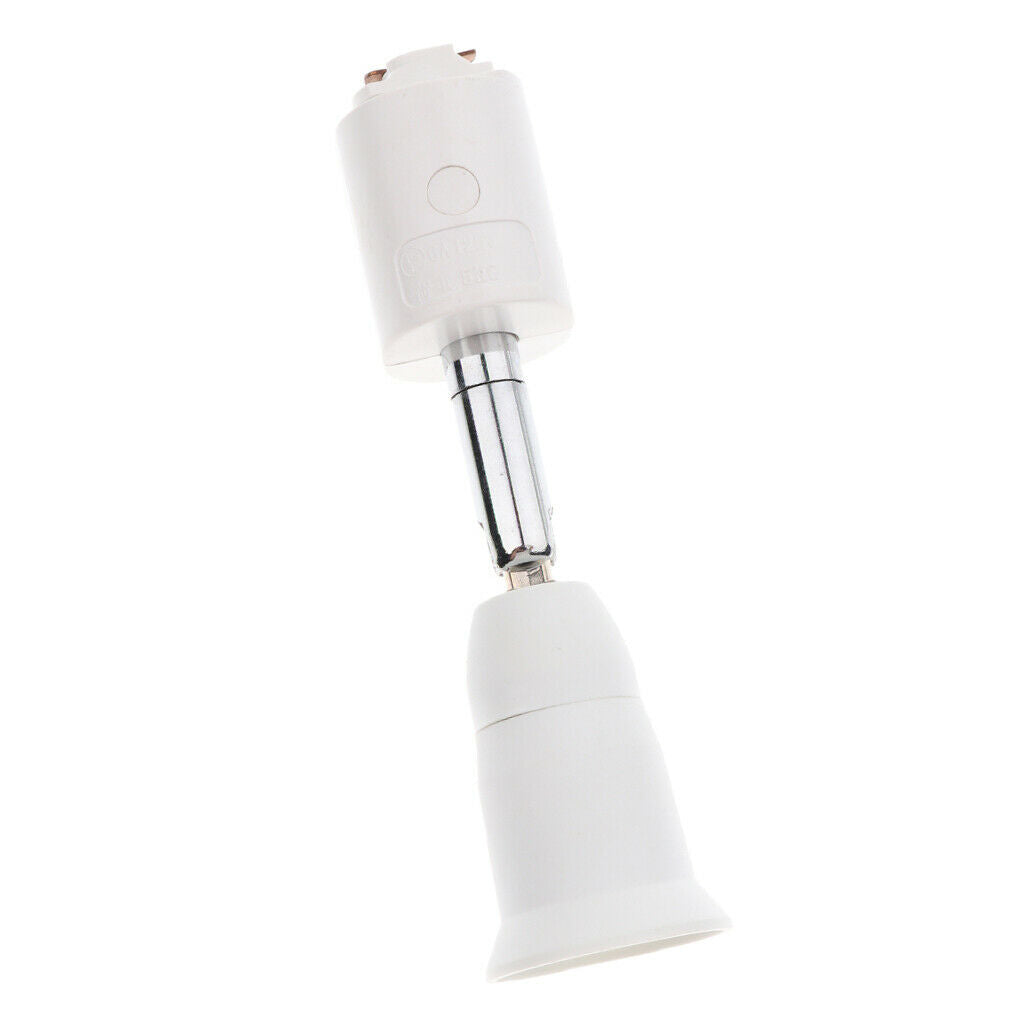Adjustable Plastic Track Light With Screw Holder E27 Standard