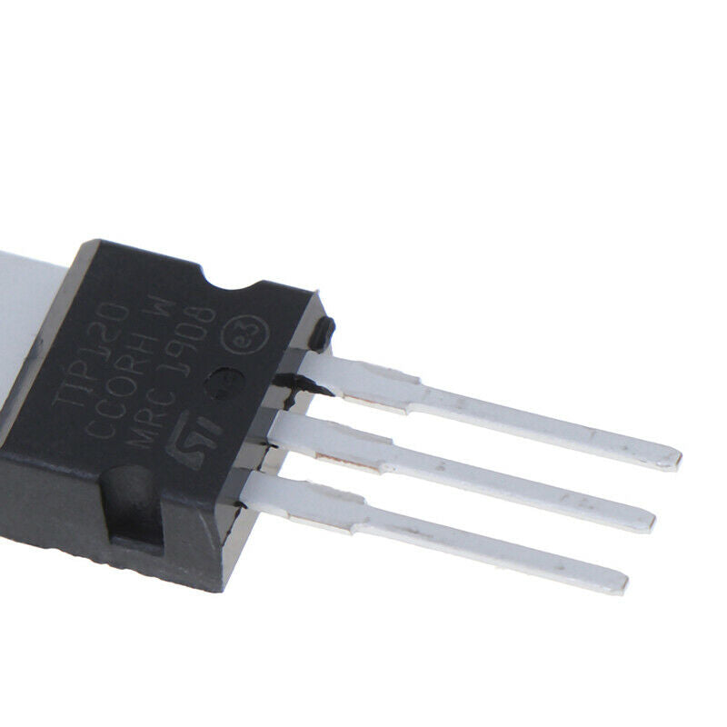 10 PCS TIP120 Darlington complementary silicon power transistor in-line T.l8