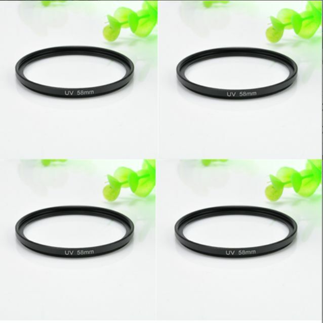 Circular Polarizing UV Filter Lens Protector for Canon Rebel 58mm H