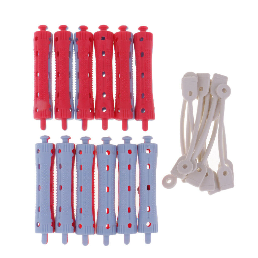 Assorted Sizes Hair Curler Clamps Hairdreser Perm Rods Hair Styling DIY Tool