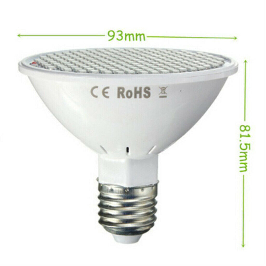 30W E27 200smd/2835LED Fill Lamp Plant Growth Light for Indoor Plants Flower