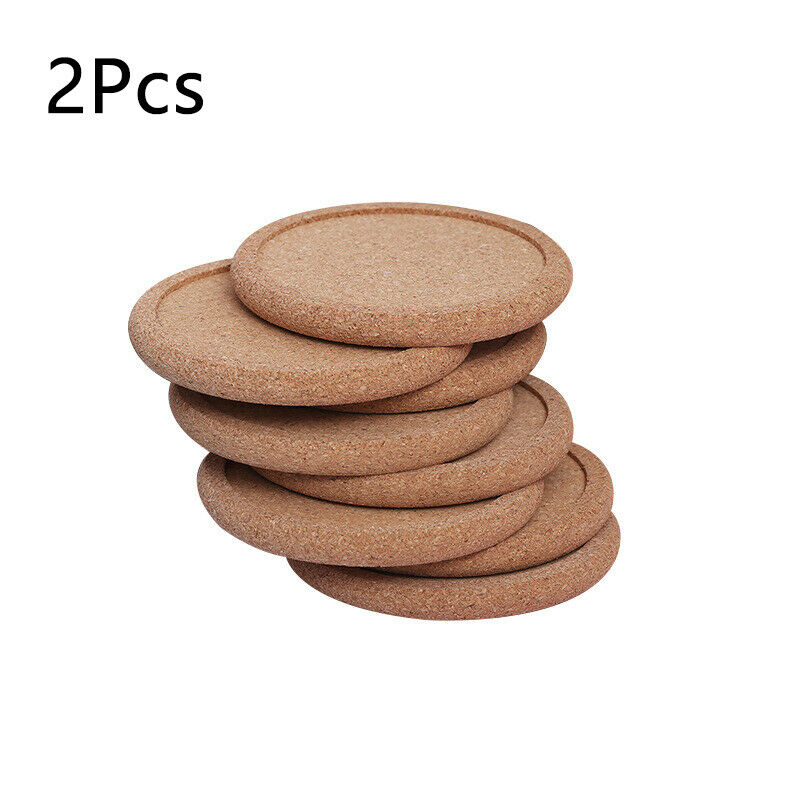 Cup Mat Coaster Home Round Drink Tea Cork Heat Resistant Coffee Pad Placemats