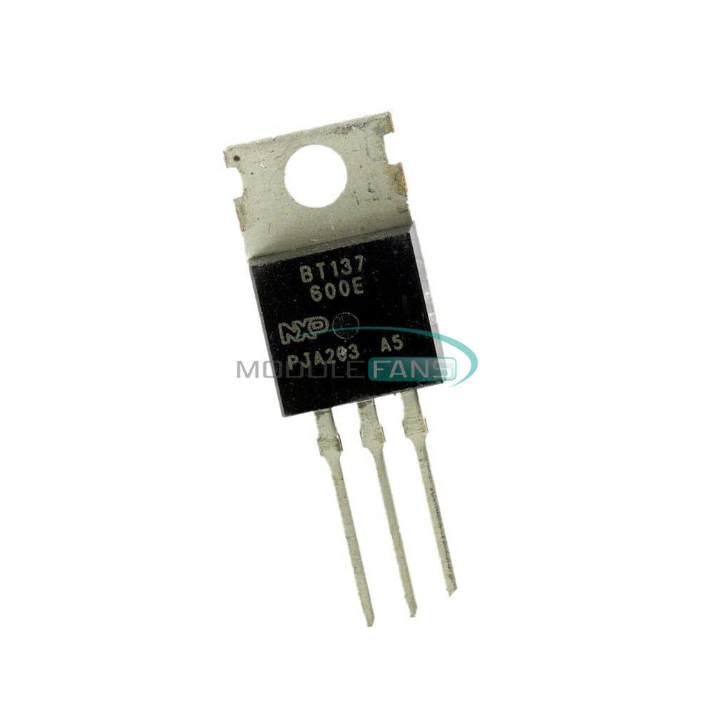5PCS BT137-600E TO-220 BT137 600V 8A Triacs Thyristor M