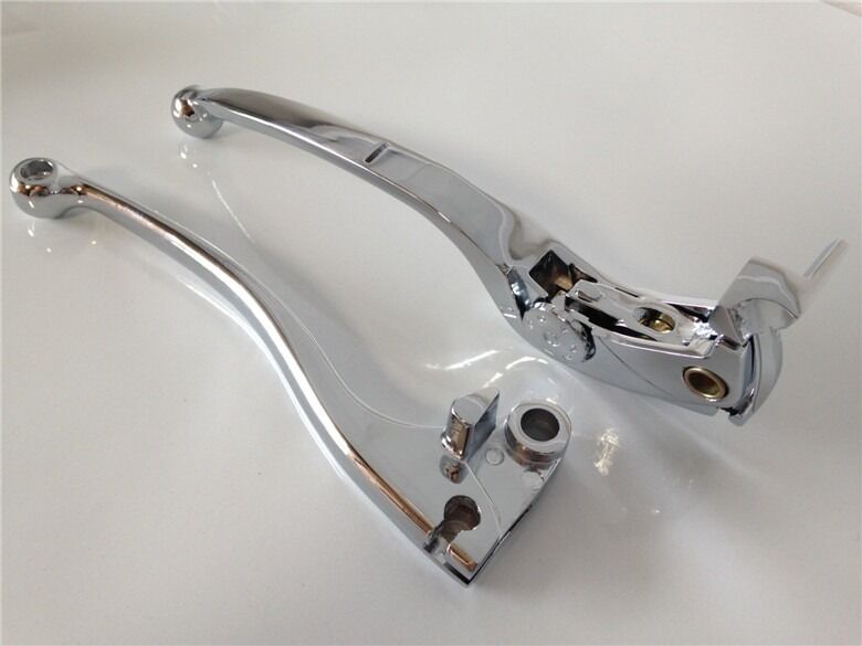 Chrome Brake Clutch Lever For Kawasaki ZX6R ZX10R Z750R Z1000 NINJA 1000 Tourer