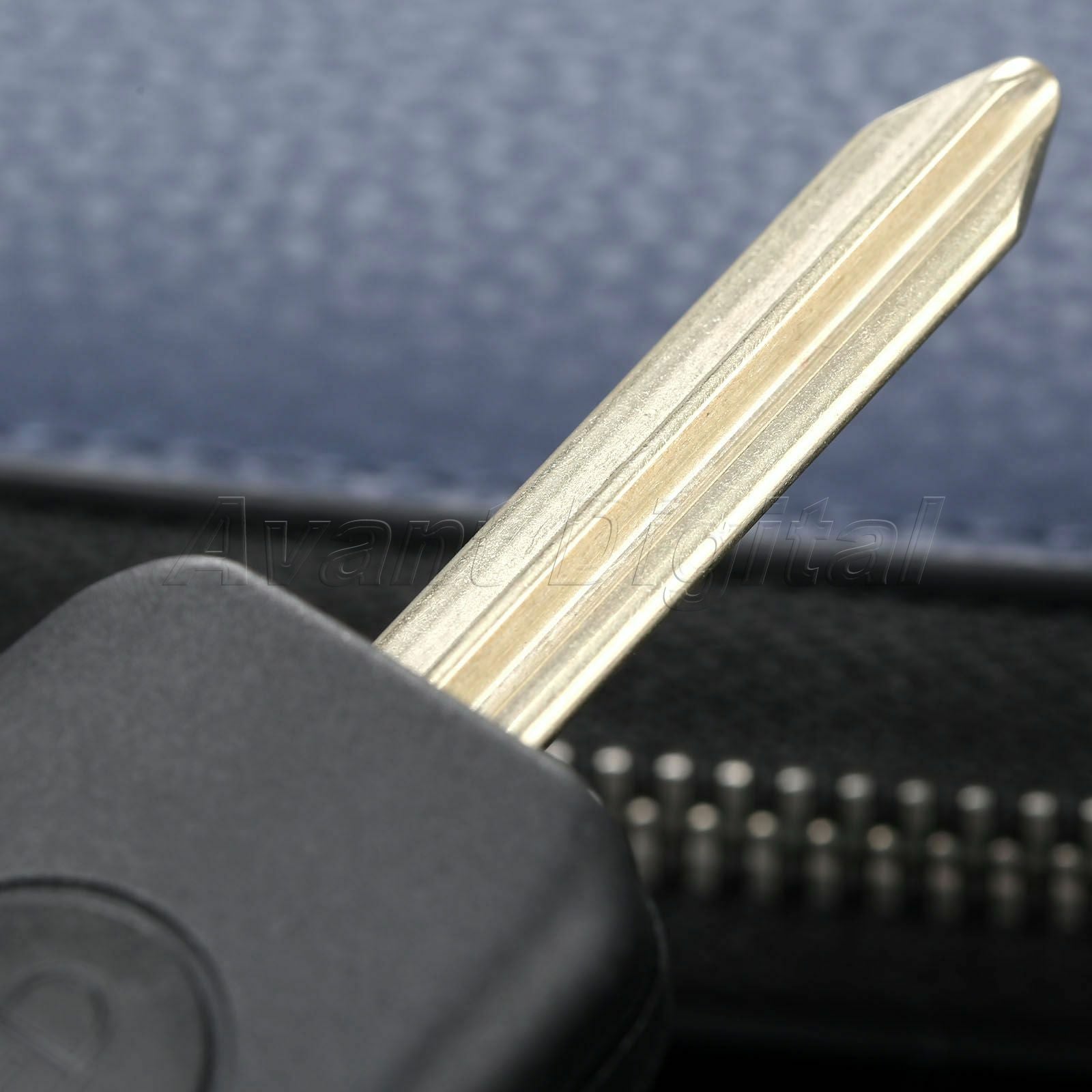 Car Remote Key Fob Case For Citroen Saxo Berlingo Picasso Xsara with Uncut Blade