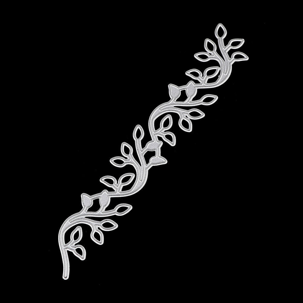 Lace leaves decor Metal cutting dies stencil scrapbooking embossing album .l8