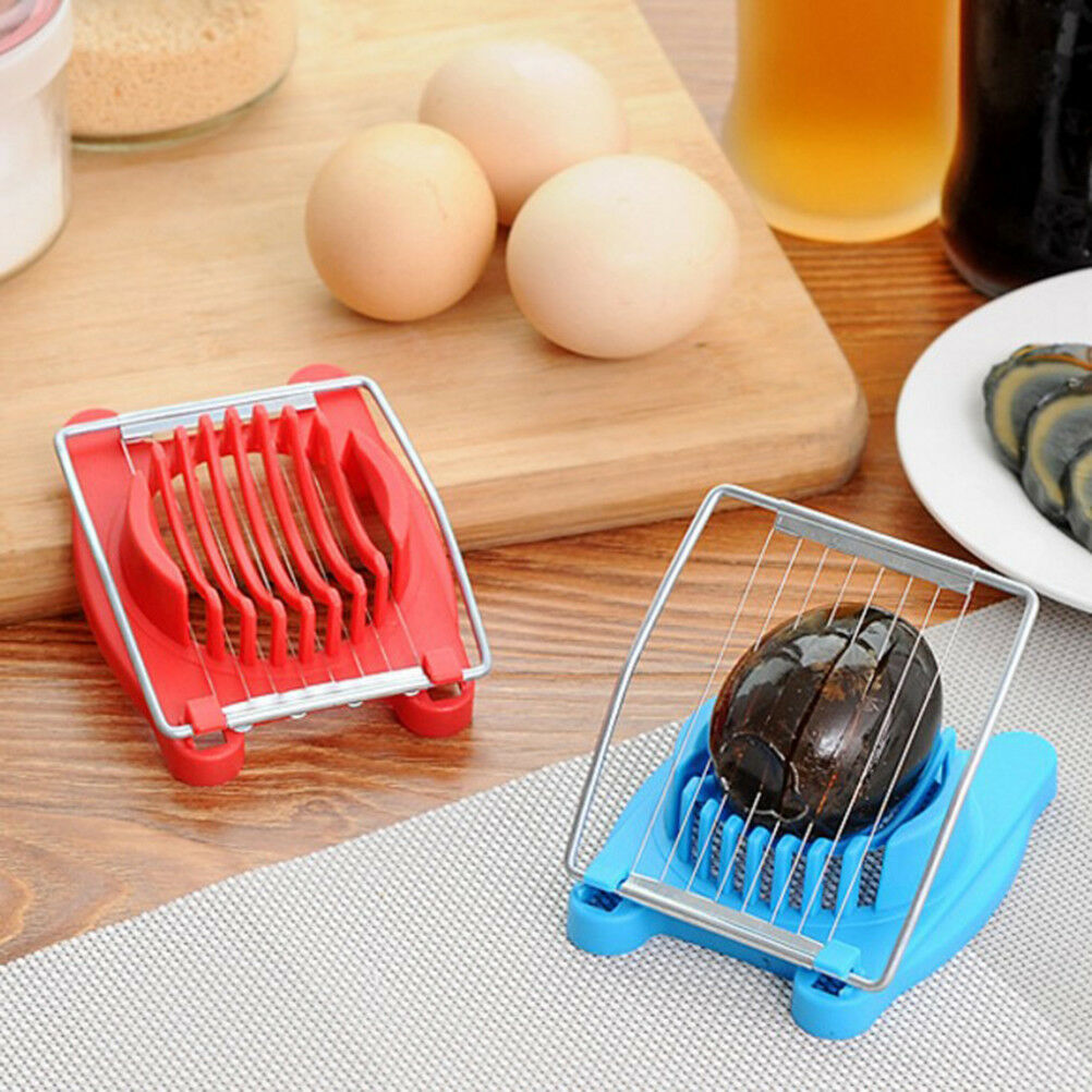 Stainless Steel Boiled Egg Slicer Cutter Mushroom Tomato Kitchen Chopper .l8