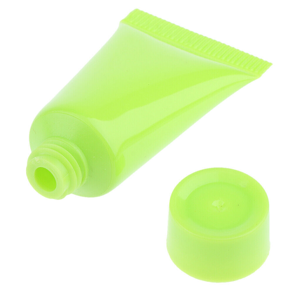 Pack 20 Refillable Empty Tubes Containers for DIY Lip Gloss Balm/ Cosmetic for