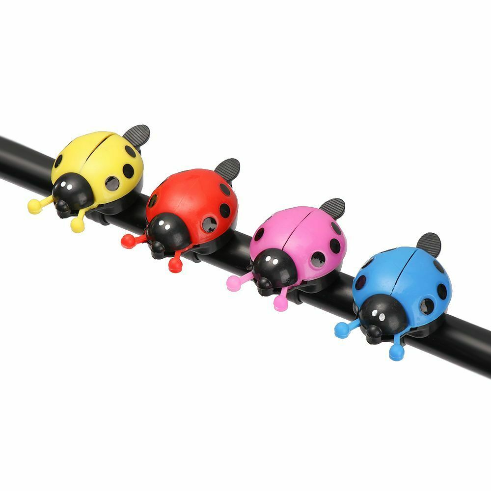 Warning Kid Beetle Horn Handlebar Lovely Ladybug Bike Alarm Ring Bicycle Bell