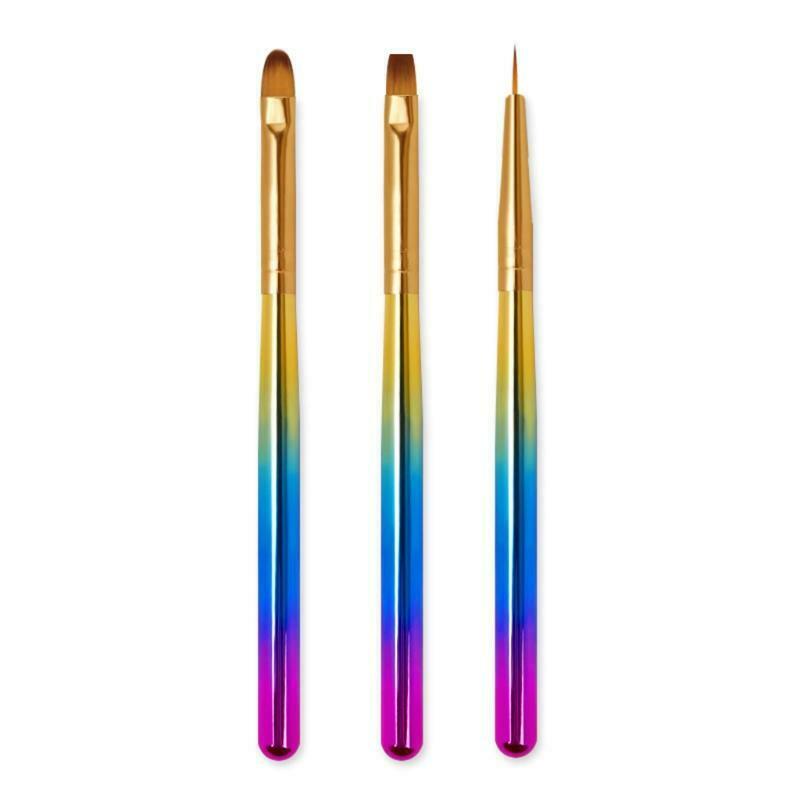 Nail Painting Brushes Line Painting Round Brush Set Professional Nail Art Tool