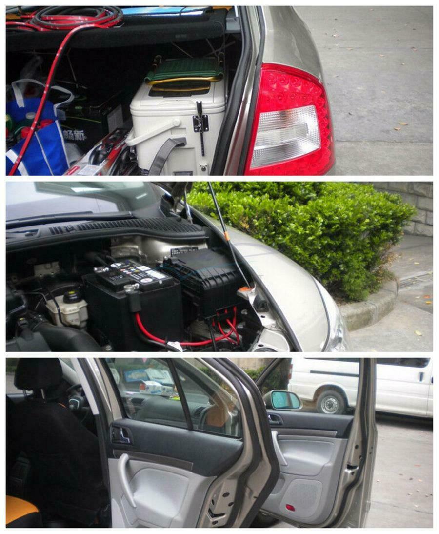 3Meters Car Door Edge Trim Protector Guard Dustproof Rubber Seal Strip Universal
