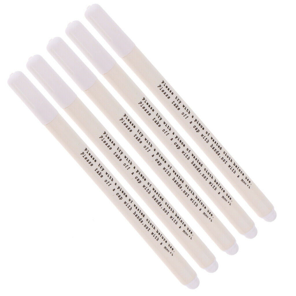 10Pcs Water Erasable Marking Pens Cross Stitch Craft Tool For Fabric Textile