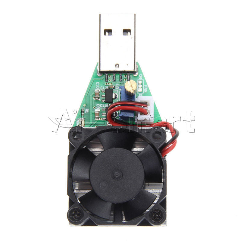 Electronic Load resistor USB Current Tester Discharge Battery Test Capacity