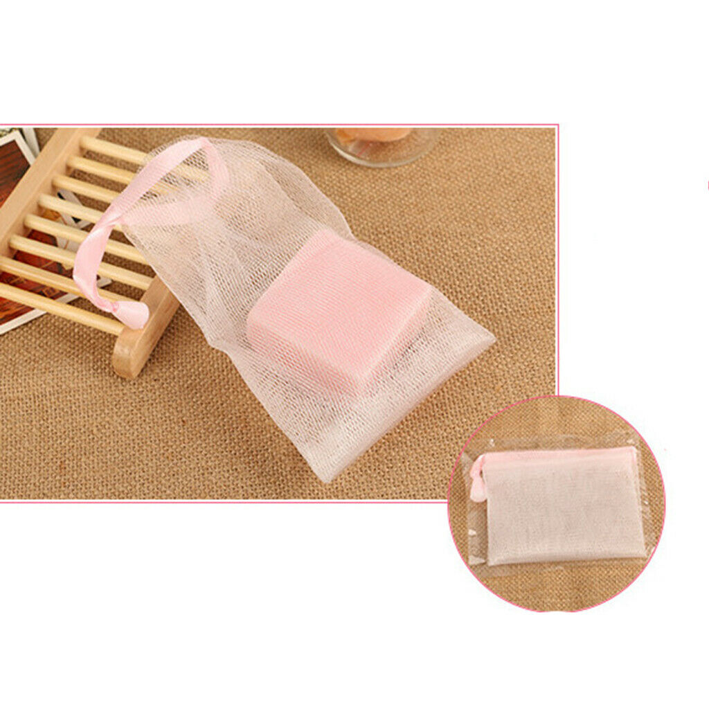 20pcs Soap Saver Bag Suds Bubbles Maker Sack Sock