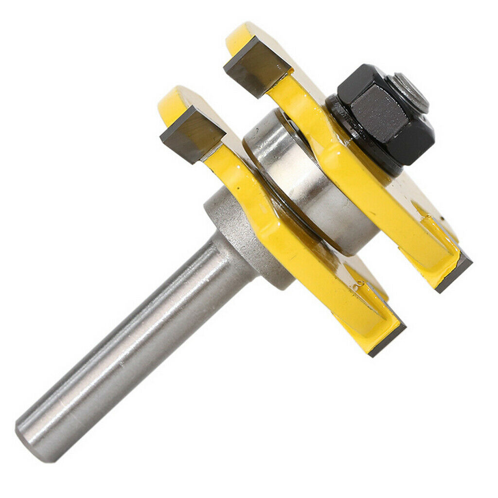 Professional Carbide Finger Joint Bit, 8mm Shank,Woodworking 2pcs/set