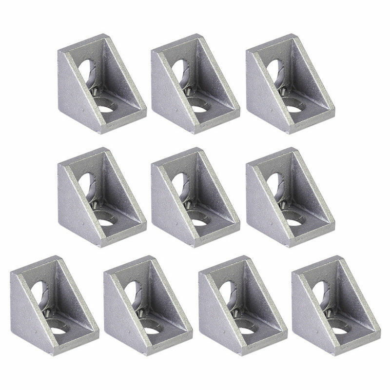 Corner Bracket Aluminum Connecting Fastener For Series Extrusion