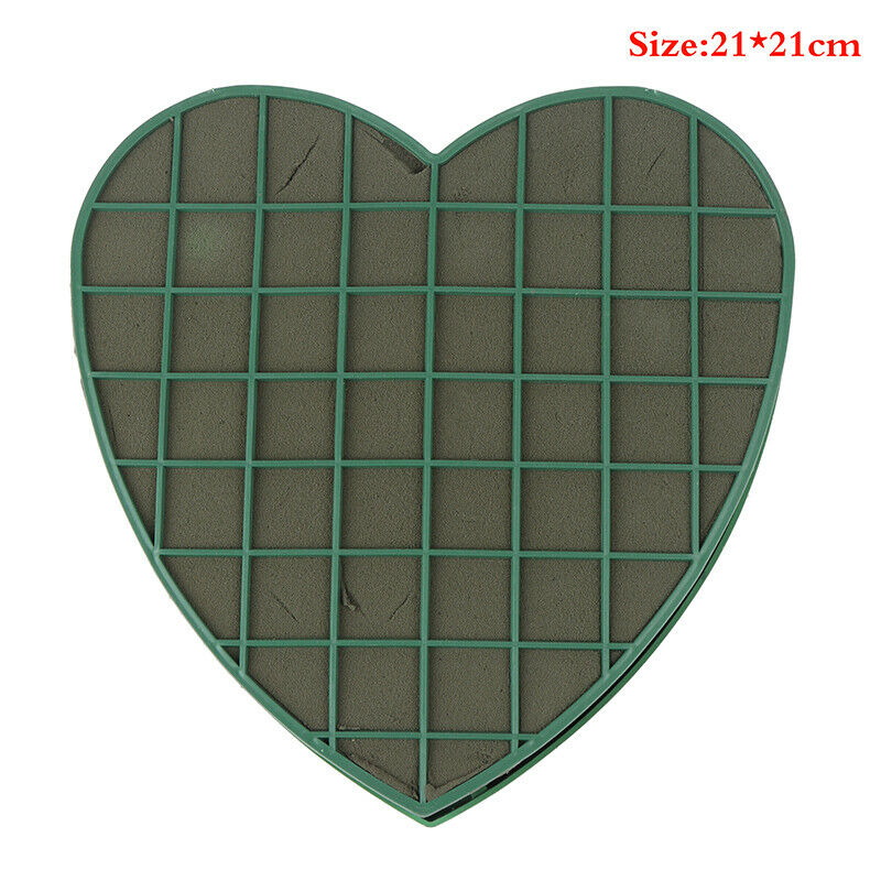 1Pcs Heart Shape Flower Foam Sucker For Fresh Floral Car Table Decoration PrFCA