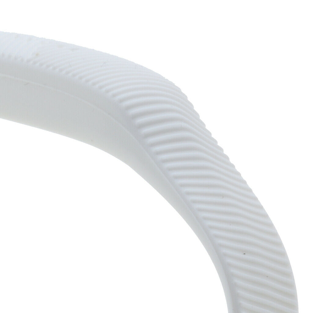 Sports Silicone Wrist Band + Metal Buckle For  Flex 2 Watch White