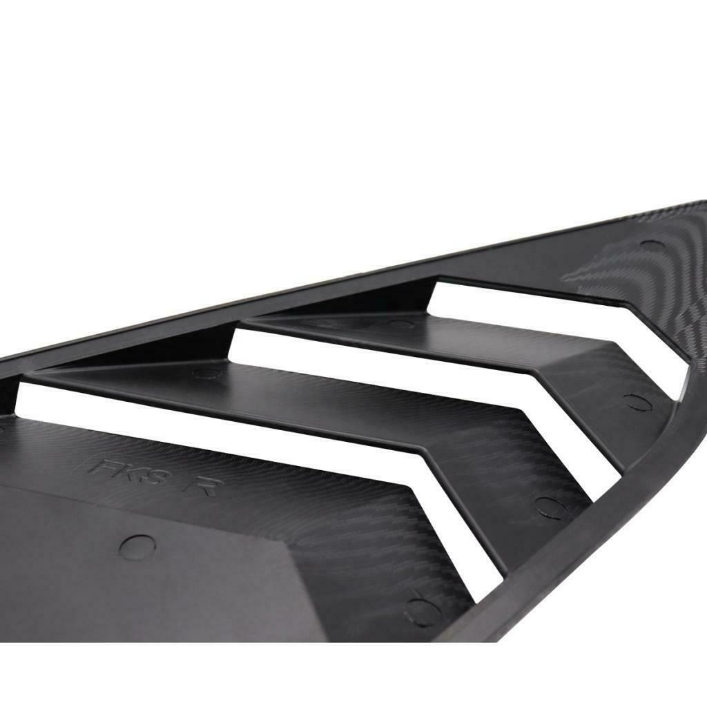 2x Left&Right Car Window Side Louvers Vent For Ford Focus ST RS Hatchback