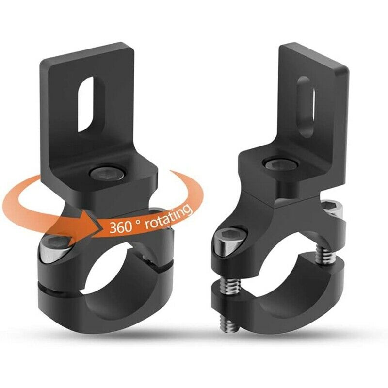 Universal Handlebar 22mm 7/8inch Motorcycle Headlight Bracket Spotlight MounL5E6
