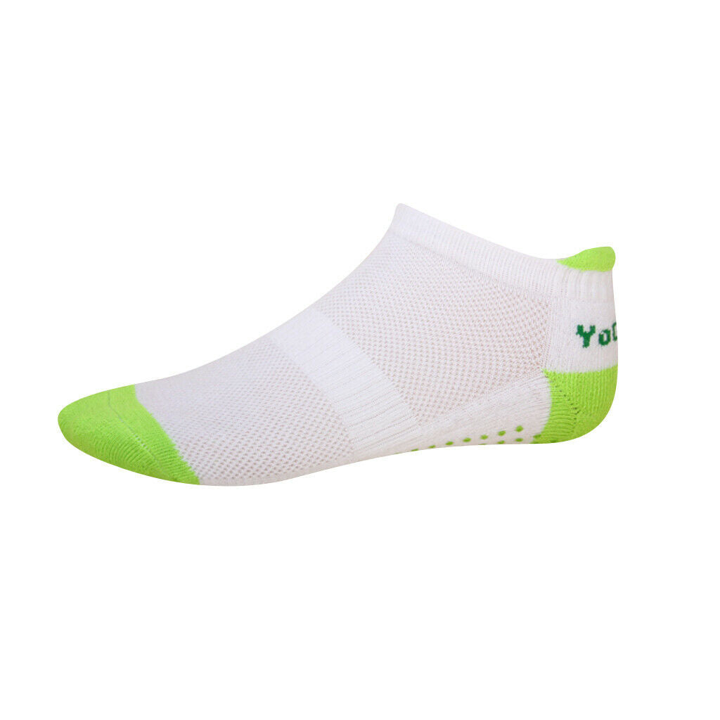 Women Non Slip Massage Granule Yoga Socks - Green
