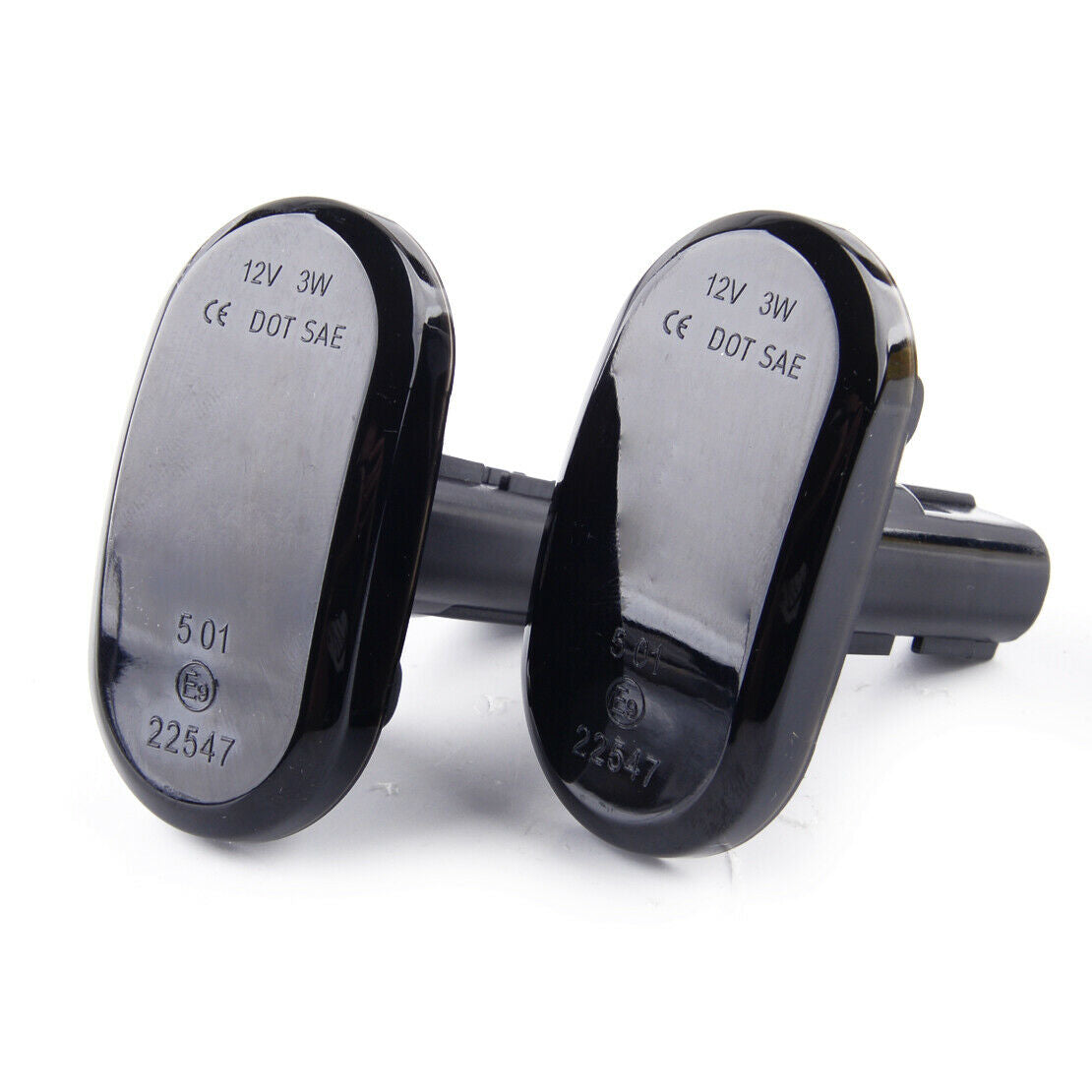 Black Lens Side Marker Light Indicator Fit for Suzuki Jimny Lapin Mazda Cruze