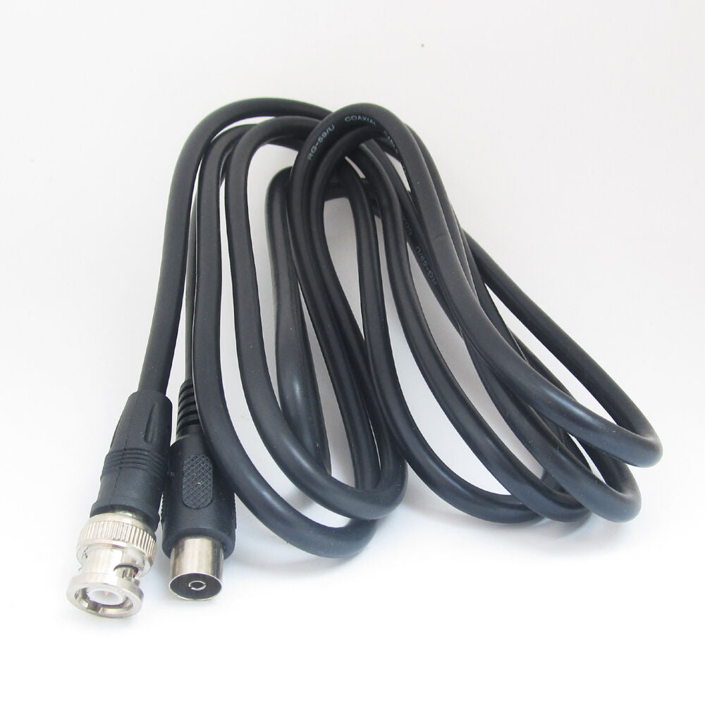 5pcs 9ft BNC Male to TV Pal Female RG-59U Coaxial 75Î© RG Crimp Pigtail Cable