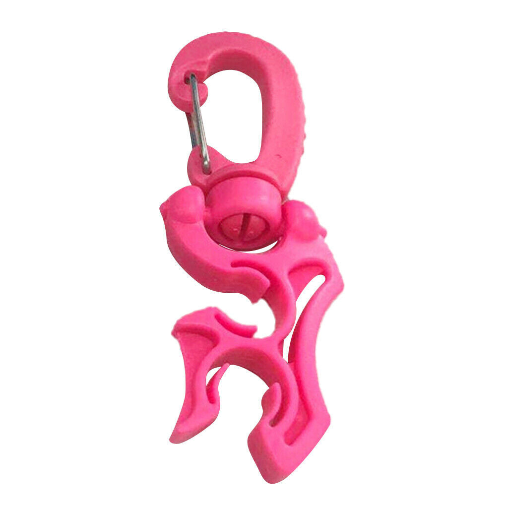 Scuba Diving Double Hose Holder Keeper Regulator Octopus Retainer BCD Clip